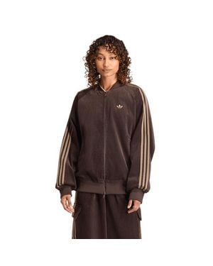adidas Corduroy Sst Oversized Track Top Trainingspakken - Bruin