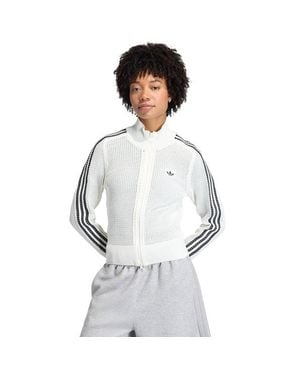 adidas Firebird Track Tops - White