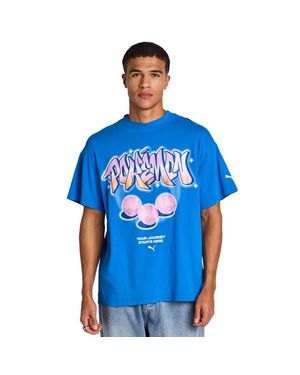 PUMA T-Shirts - Blue