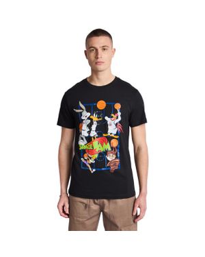 Merchcode Space Jam T-Shirts - Black