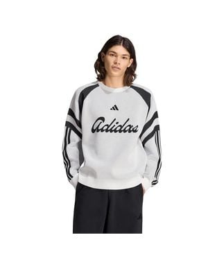 adidas House Of Tiro Knitted Sweatshirt Hombre Sudaderas - Gris