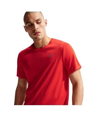 Nike Miler Hombre Camisetas - Rojo