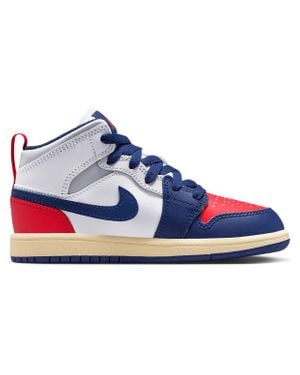 Nike Aj1 Mid Toddler Trainers - Blue