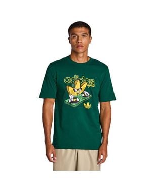 adidas T-Shirts - Green