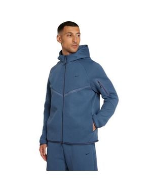 Nike Tech Fleece Track Tops - Blue