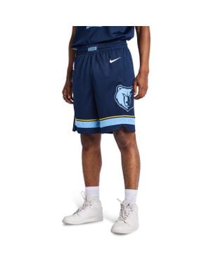 Nike Memphis Grizzlies Icon Edition Nba Swingman Shorts - Blue
