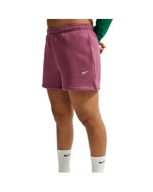 Nike Fleece Shorts - Purple