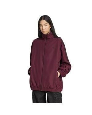 adidas Firebird Mujer Tops De Pista - Rojo