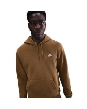 Nike Fleece Hombre Sudaderas - Marrón
