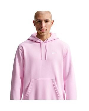 Nike Fleece Hoodies - Pink