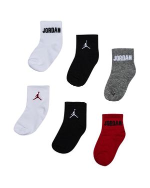 Nike Kids Ankle 6 Pack Calcetines - Blanco