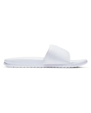 Nike Benassi Flip-Flops And Sandals - White