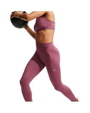 Nike One High-Waisted Full-Length Leggings Leggings - Purple