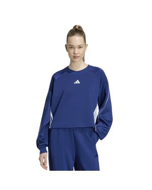 adidas Originals Stadium 3-Stripes Crewneck Sweatshirt Sweatshirts - Blauw