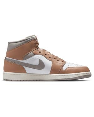 Nike Aj1 Mid Trainers - Brown
