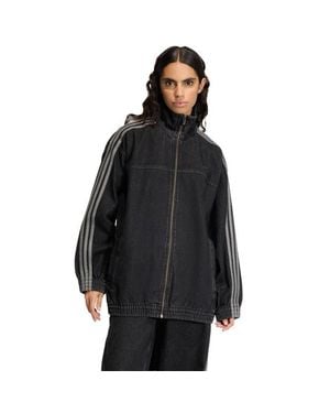 adidas Firebird Adilenium Track Top Denim - Black
