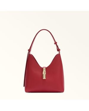 Furla Goccia Shoulder Bag M1 Night Calf Leather - Red