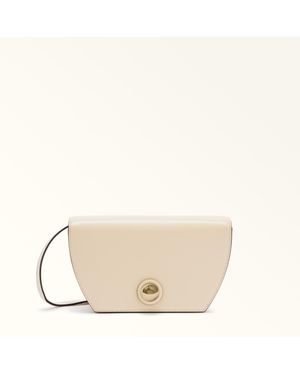 Furla Sfera Crossbody Ballerina I Soft Calf Leather - Natural
