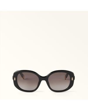 Furla Sunglasses Nero Acetate - Grey