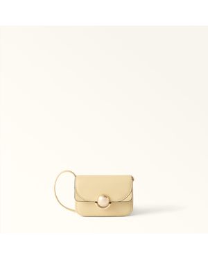 Furla Sfera Porta Monete S Morning Pelle Di Vitello Sidney Donna - Neutro