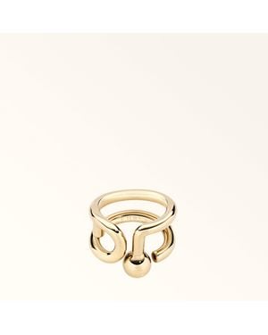 Furla Mianuvola Anello Metallo Donna - Metallizzato