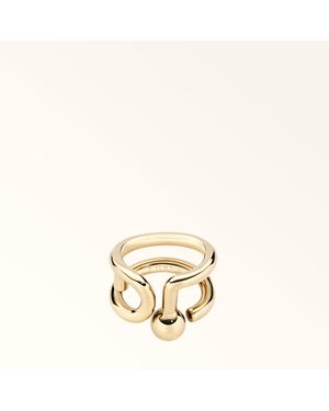 Furla Mianuvola Ring Colour Oro Metal - Metallic