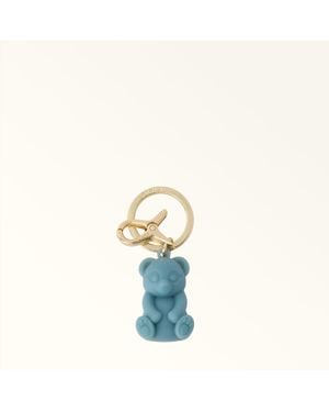Furla Hashtag Keyring Cloud Pvc - Blue
