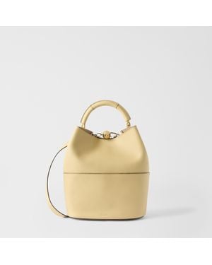 Furla Sfera Borsa A Secchiello Morning Pelle Di Vitello Doppia Napoli Donna - Neutro