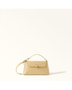 Furla Sfera Soft Mini Bag Morning Nappa Leather - Natural