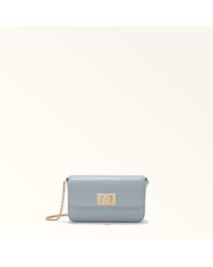Furla 1927 Borsa Mini Nuvola Pelle Stampata Donna - Bianco