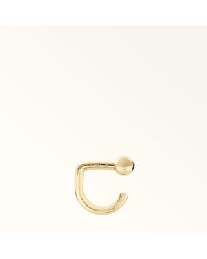 Furla Mianuvola Earcuff Colour Oro Metal - Metallic