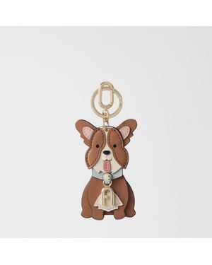 Furla Allegra Schlüsselanhänger Toni Brandy Sydney-Kalbsleder - Natur