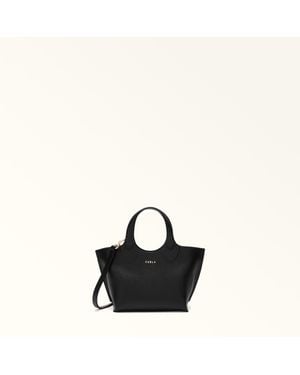Furla Thelma Tote-Bag Nero Andromeda Kalbsleder Damen - Schwarz