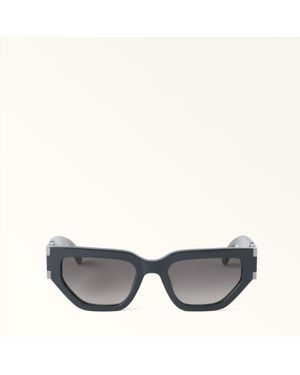 Furla Sunglasses Grigio Blu Acetate - Grey