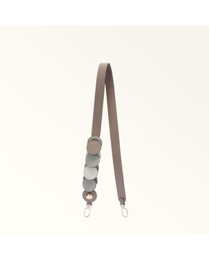 Furla Sfera Tracolla Toni Mauve Pelle Di Vitello Morbida Roma Color-Block Donna - Neutro
