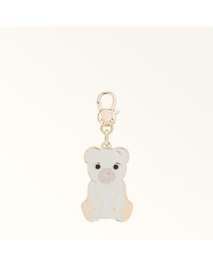 Furla Hashtag Charm Marshmallow Metal + Enamel - Natural