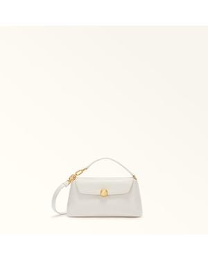 Furla Sfera Soft Mini Sac Panna Cuir Nappa Femme - Neutre