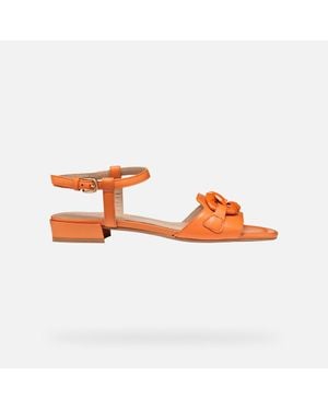 Geox Scarpe New Eraklia 15 Donna - Arancione
