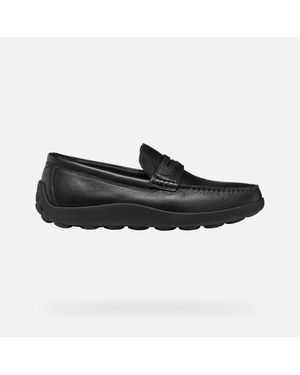 Geox U Spherica Ec14 A Moccasin - Black