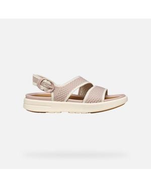 Geox Scarpe Climasandal Sprt Donna - Bianco