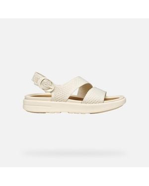 Geox Scarpe Climasandal Sprt Donna - Bianco