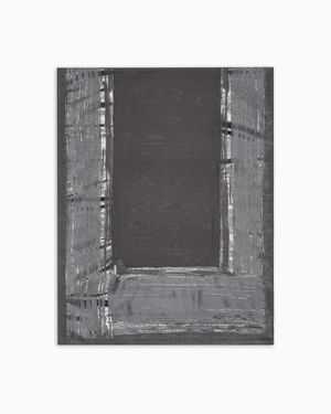 Giorgio Armani Silk And Laminated Fabric Stole - Gray