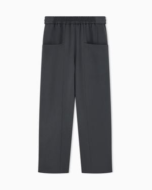 Giorgio Armani Pull-On Pants - Gray