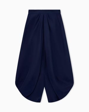 Giorgio Armani High-Waisted Skirt - Blue