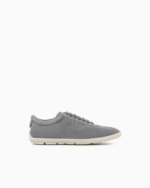 Giorgio Armani Lace-Up Sneaker - White