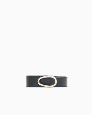 Giorgio Armani Fashion Belt - White