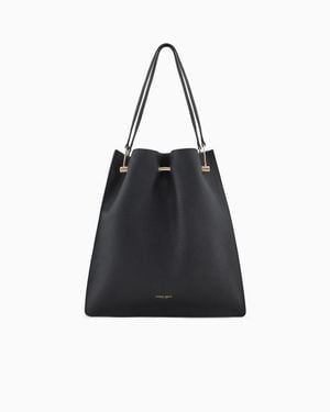 Giorgio Armani Medium Shopper Bag - Black