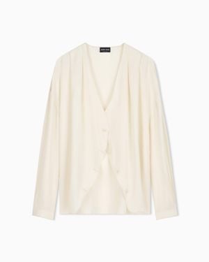 Giorgio Armani Armani/Archivio Ss1990 Blouse - White