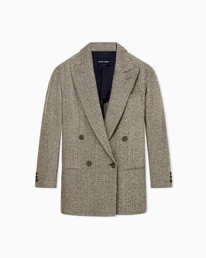 Giorgio Armani Armani/Archivio Fw1990 Double-Breasted Jacket - Gray