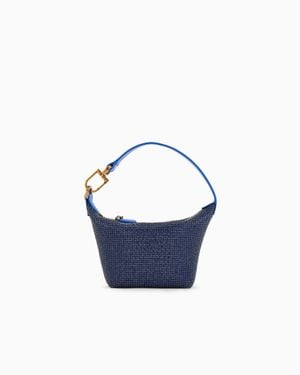 Giorgio Armani La Prima Soft Mini Handbag - Blue